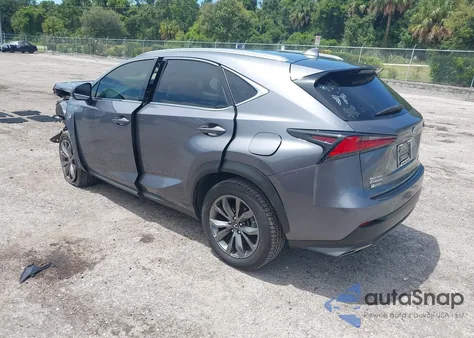 2021 Lexus Nx 300 F Sport из США, поврежденный, VIN JTJSARBZXM2192833